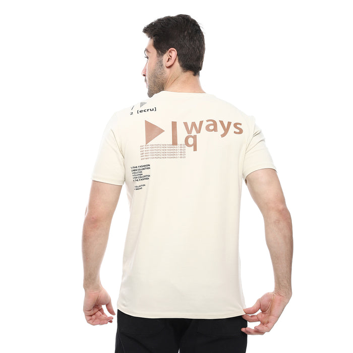 Regular Fit T-Shirt Beige