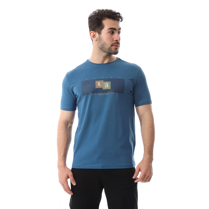 Regular Fit T-Shirt Blue