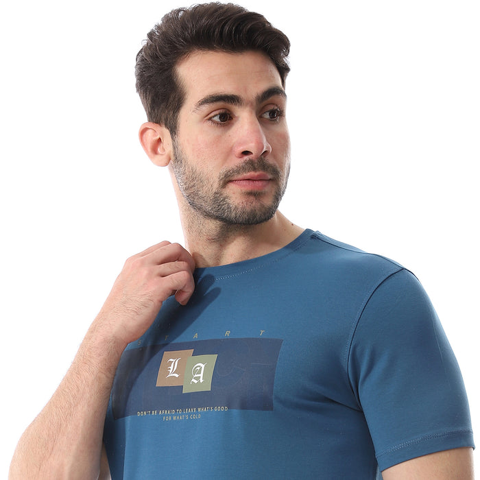 Regular Fit T-Shirt Blue