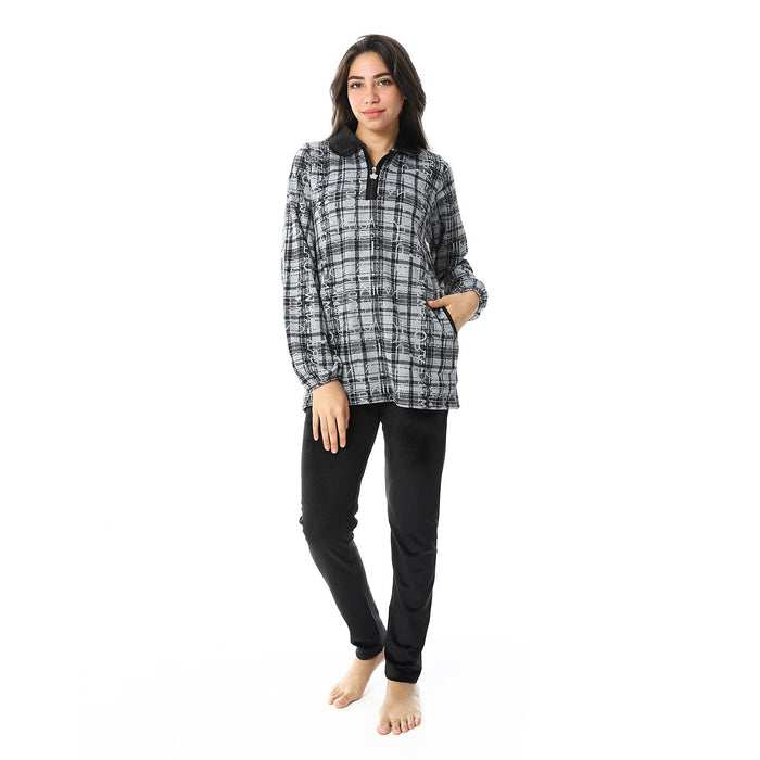 Womens plaid Pyjama