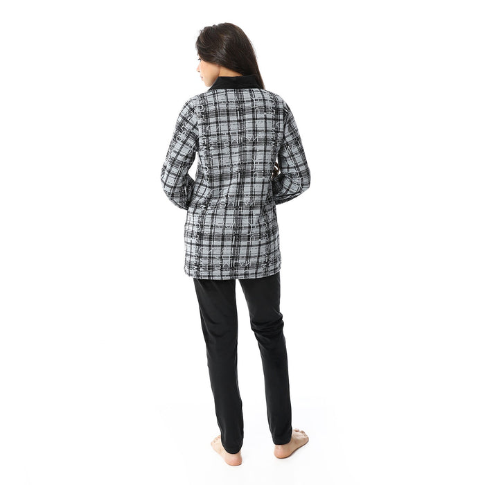 Womens plaid Pyjama