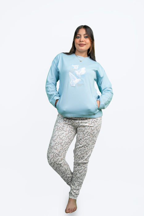 pyjama Light Blue