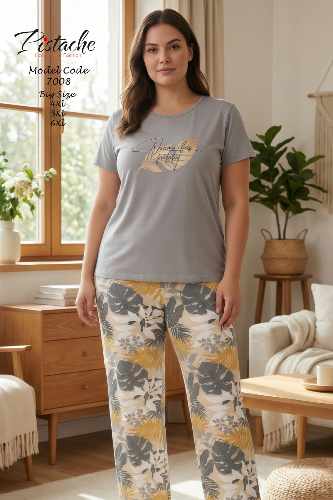 "FEATHER H.S &PANT PAJAMA"