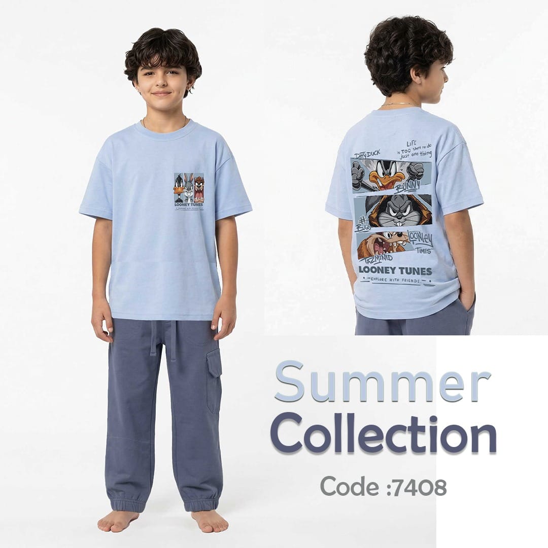 "LOONEY TUNES R.NECK PAJAMAS"