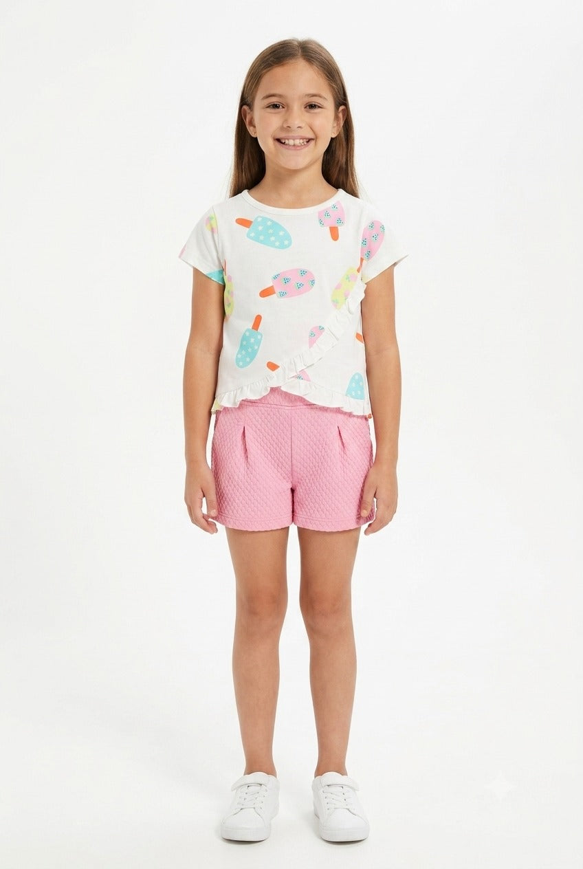"ICE CREAM MELON SHORT PAJAMA"