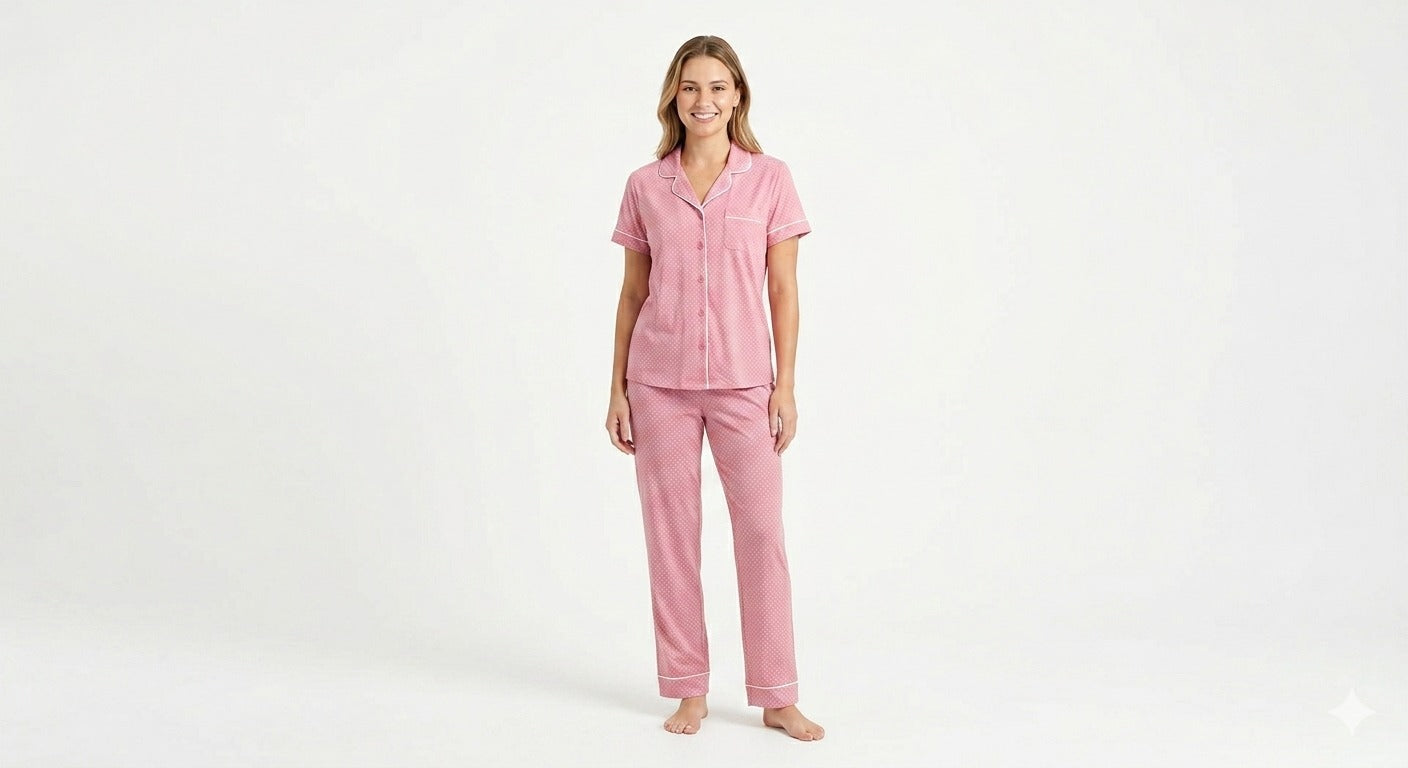 "DOTS H/S CLASSIC PAJAMA"