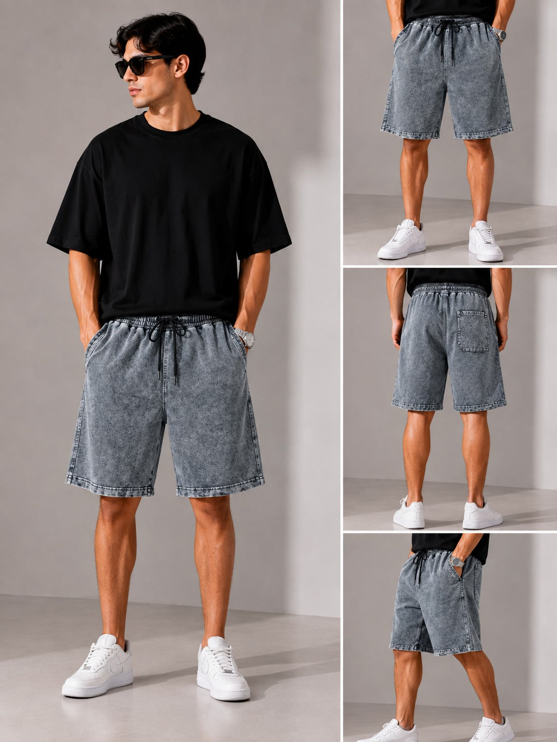 " Details STONE OVERSIZE SHORT"