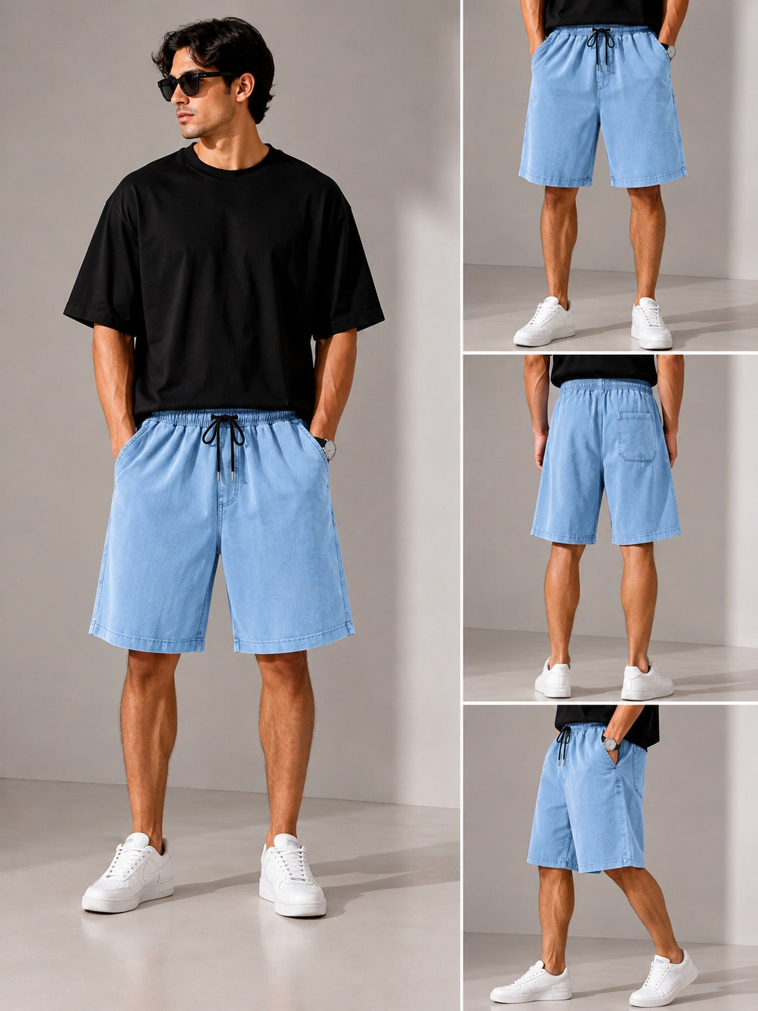 " Details STONE OVERSIZE SHORT"