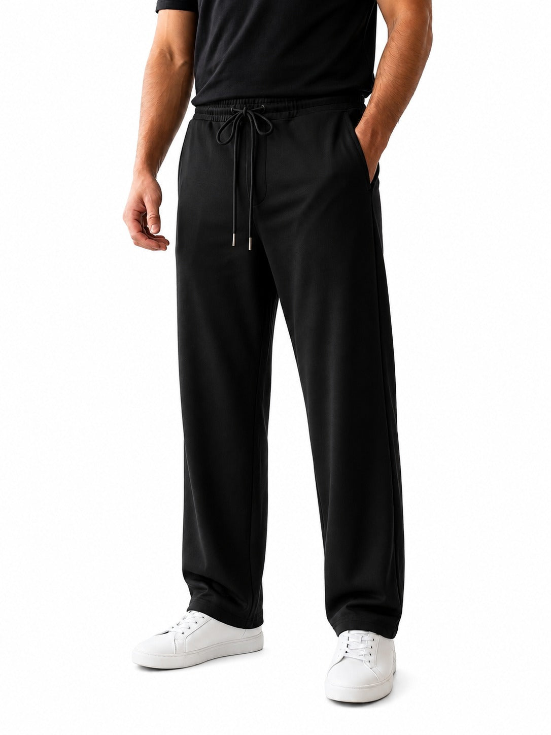 " Details OVER SIZE PLAIN PANT"