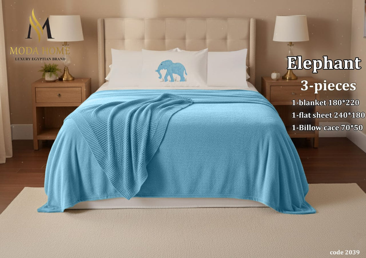 MODA HOME Elephant Heater 3Q- 220x240 cm -Premium Winter Comfort