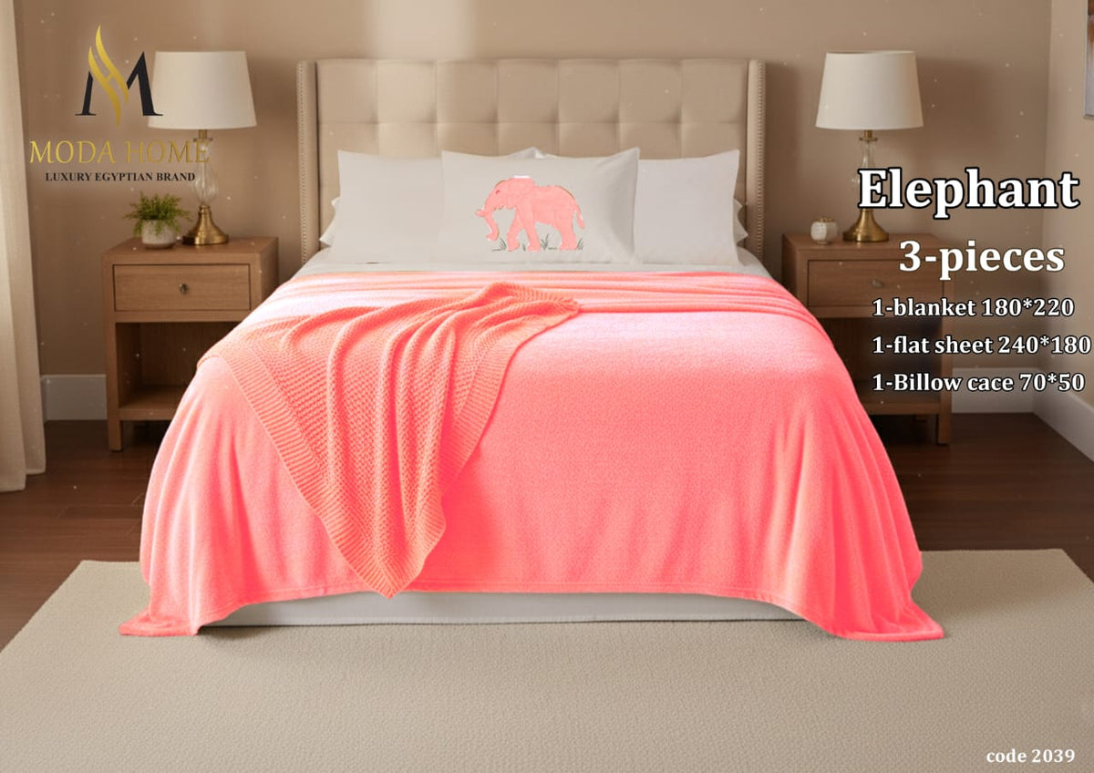 MODA HOME Elephant Heater 3Q- 220x240 cm -Premium Winter Comfort
