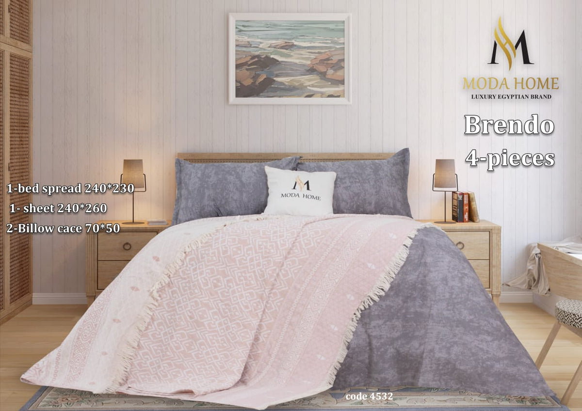 MODA HOME Cover Brendo Double 4PCS-240x260 cm