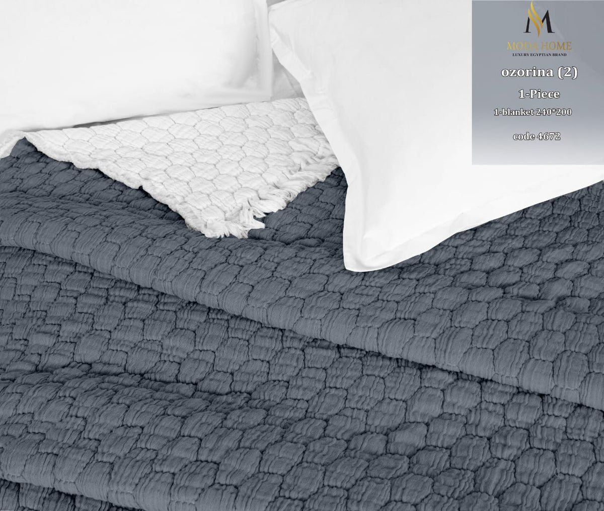 Moda Home Ozorina duvet cover double 1 piece - 240*200