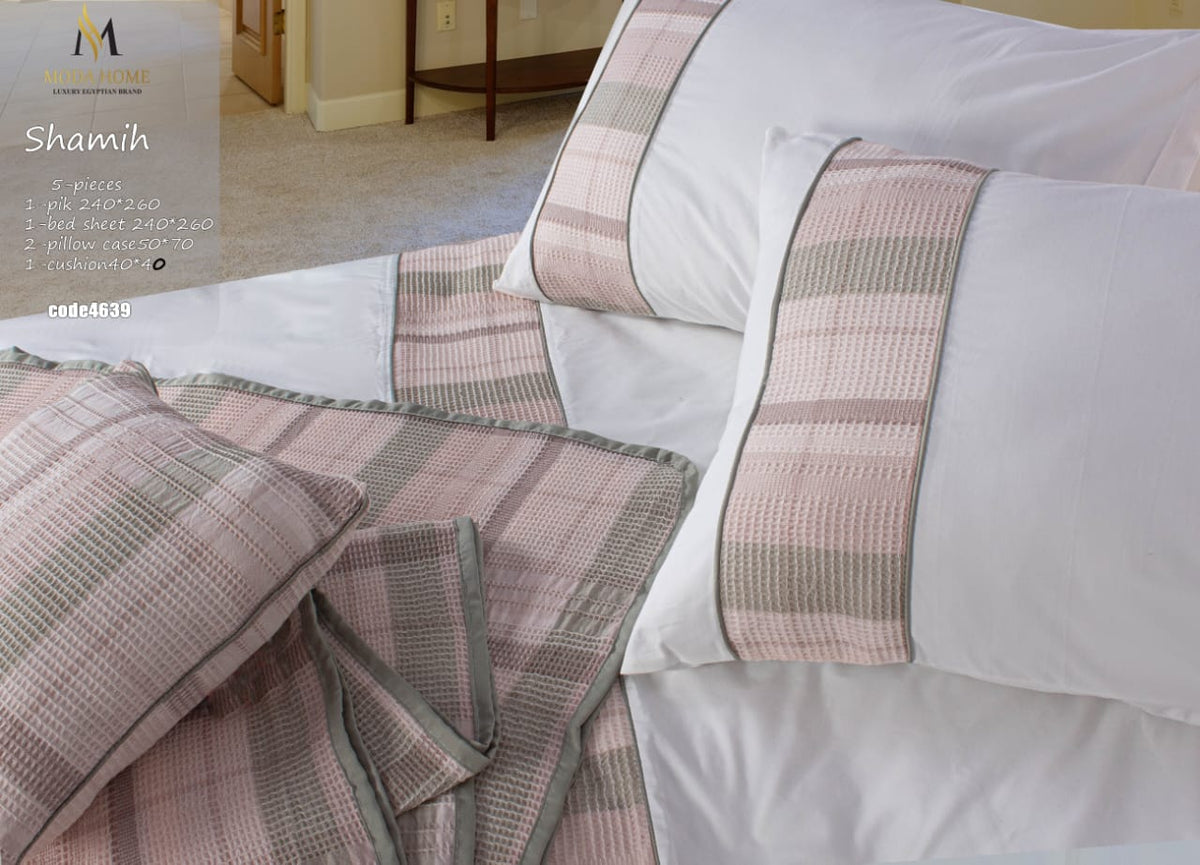 MODA HOME  Karwah Shamia bed cover 5 pieces 240x260 cm