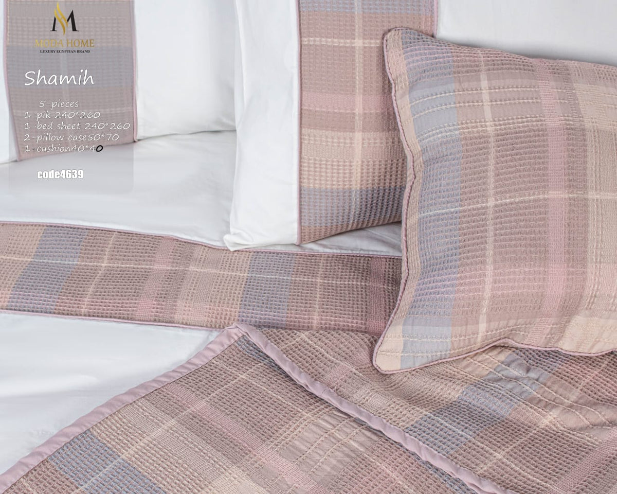 MODA HOME  Karwah Shamia bed cover 5 pieces 240x260 cm