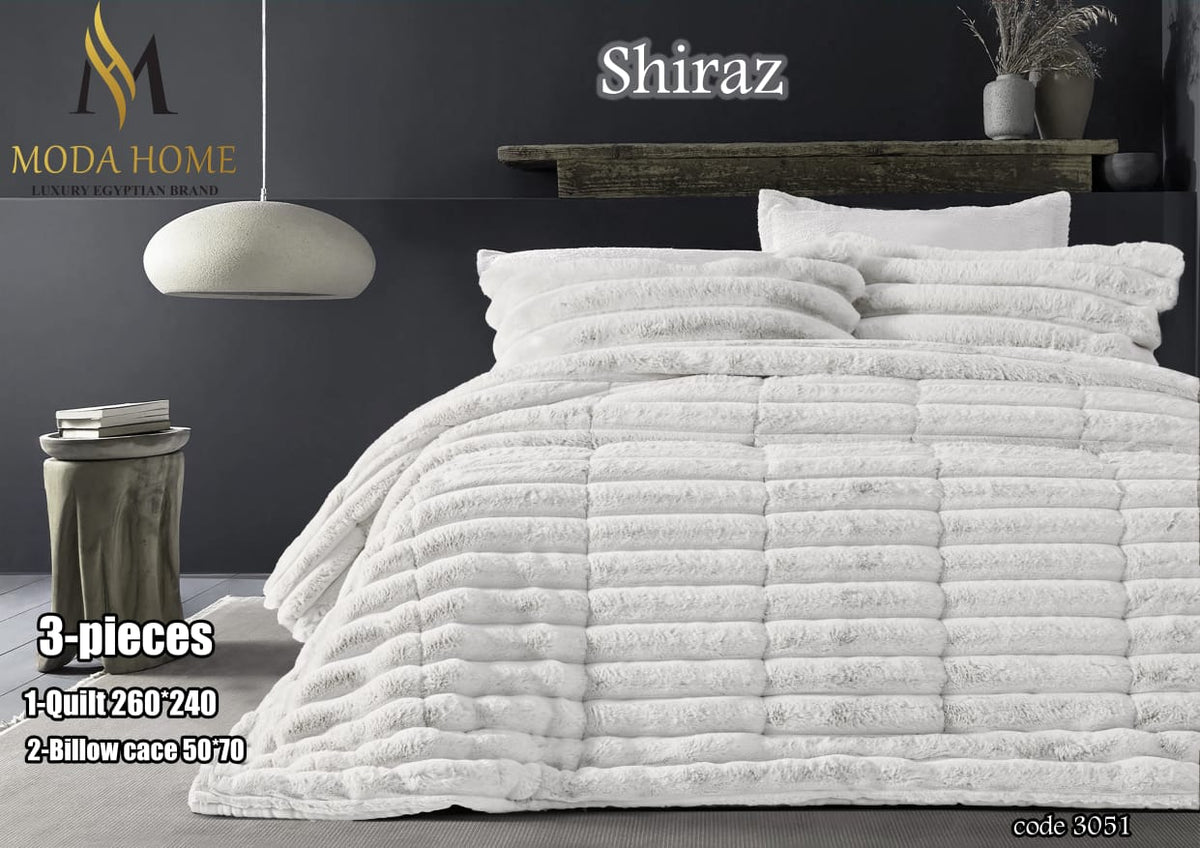 MODA HOME Shiraz Double Quilt 3 pcs240x260 cm