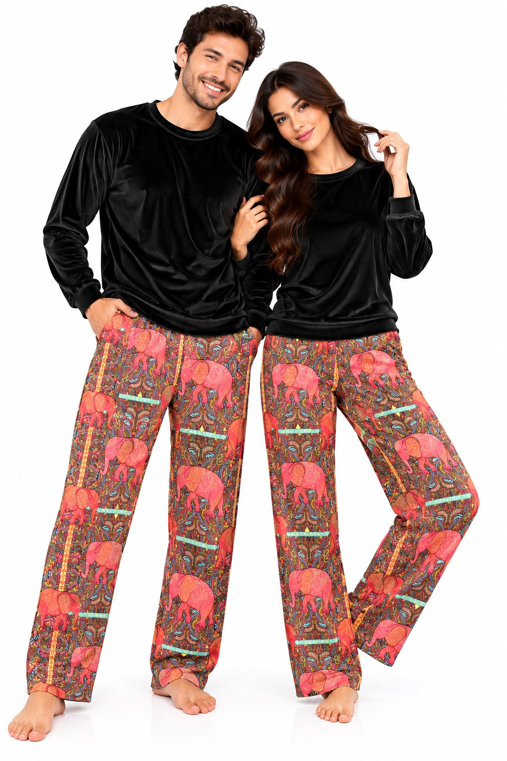 Details ELEPHANTS   ROUND NECK PAJAMA - Winter 26
