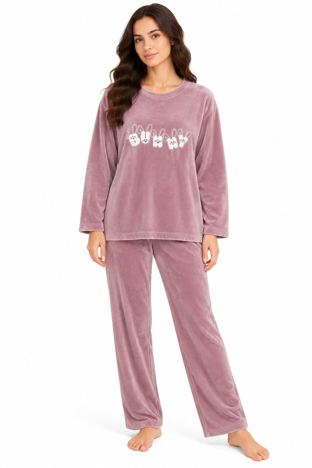DAHAP BUNNY R.NECK PAJAMA"