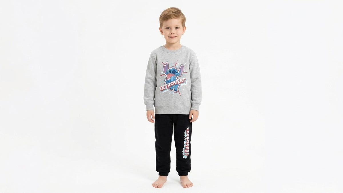MORINELLA STITCH  R.NECK PAJAMA
