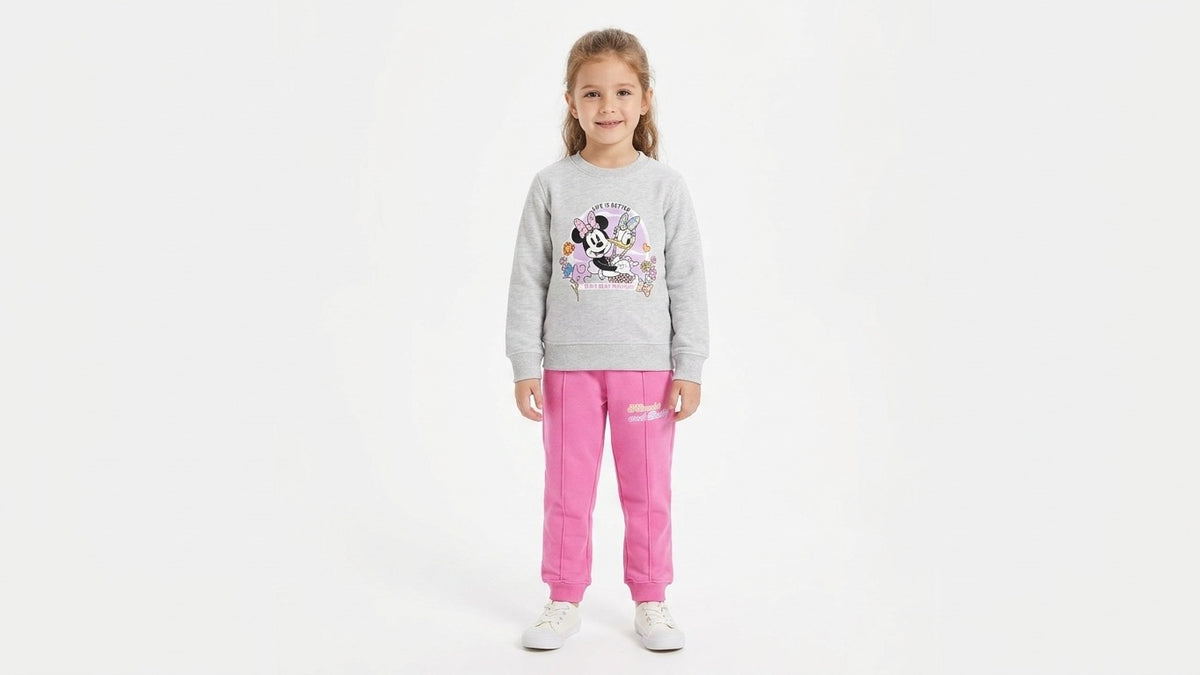 MORINELLA MINNIE&DAISY R NECK PAJAMA
