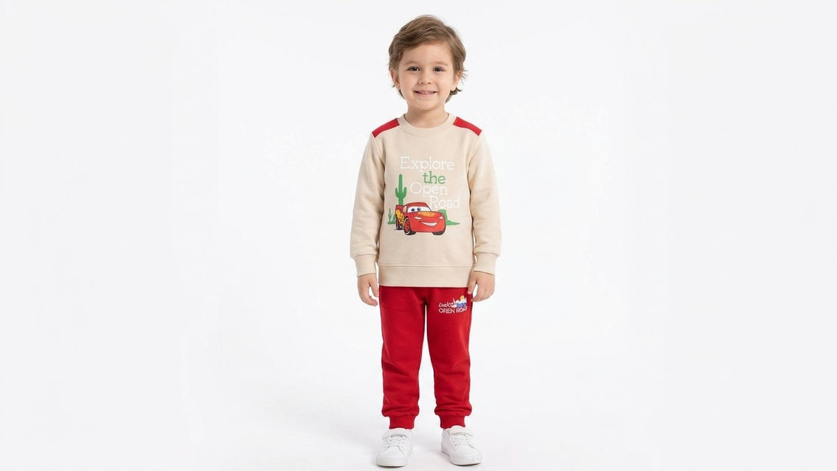 MORINELLA CARS R NECK PAJAMA