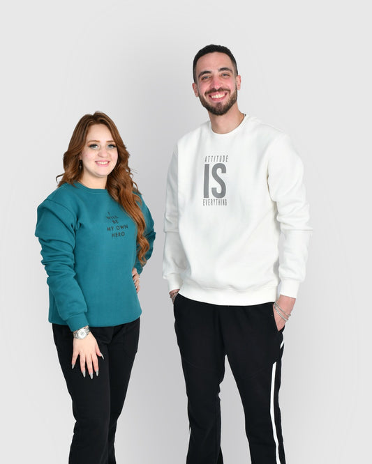 Printed Milton Cotton Sweatshirt