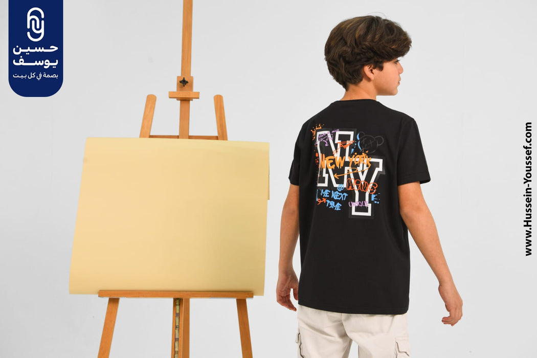 NY sleeve t-shirt