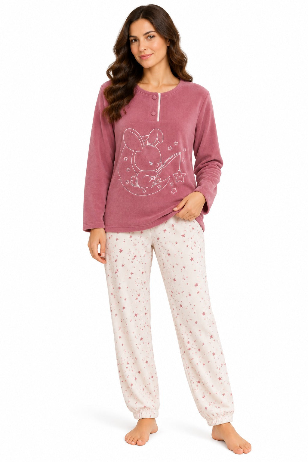 DAHAP RABBIT R.NECK PAJAMA