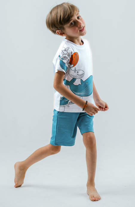 Half Sleeve Pajamas - Shorts