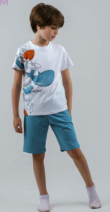 Half Sleeve Pajamas - Shorts