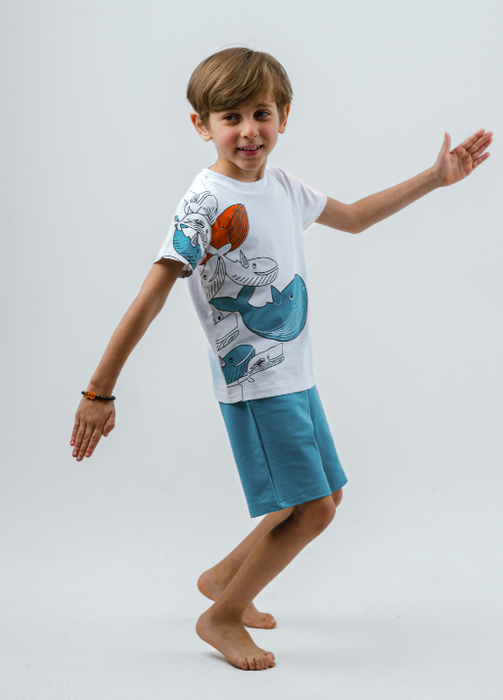 Half Sleeve Pajamas - Shorts