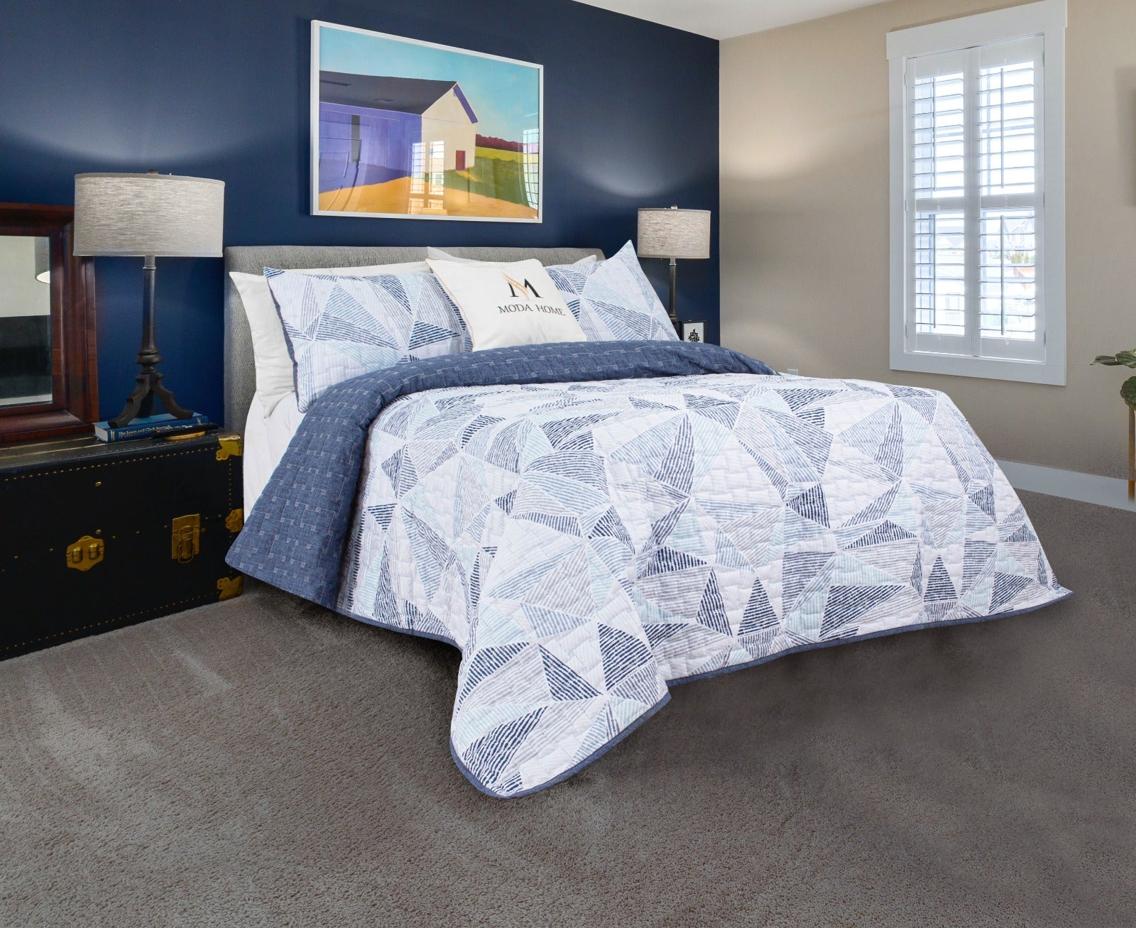 High-quality single microfiber comforter set (2 Pillowcase)