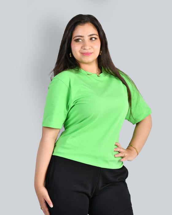 BASIC REGULAR T-SHIRT GREEN