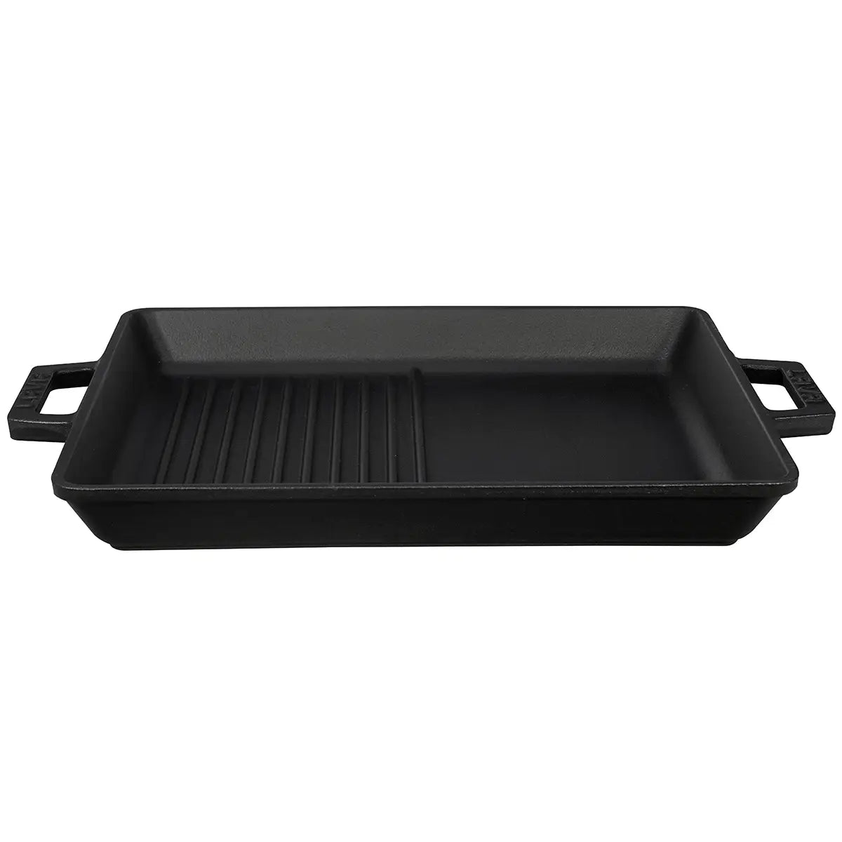 "Lava Cast Iron Rectangle Grill Pan. Dual Handle, 26X32cm "