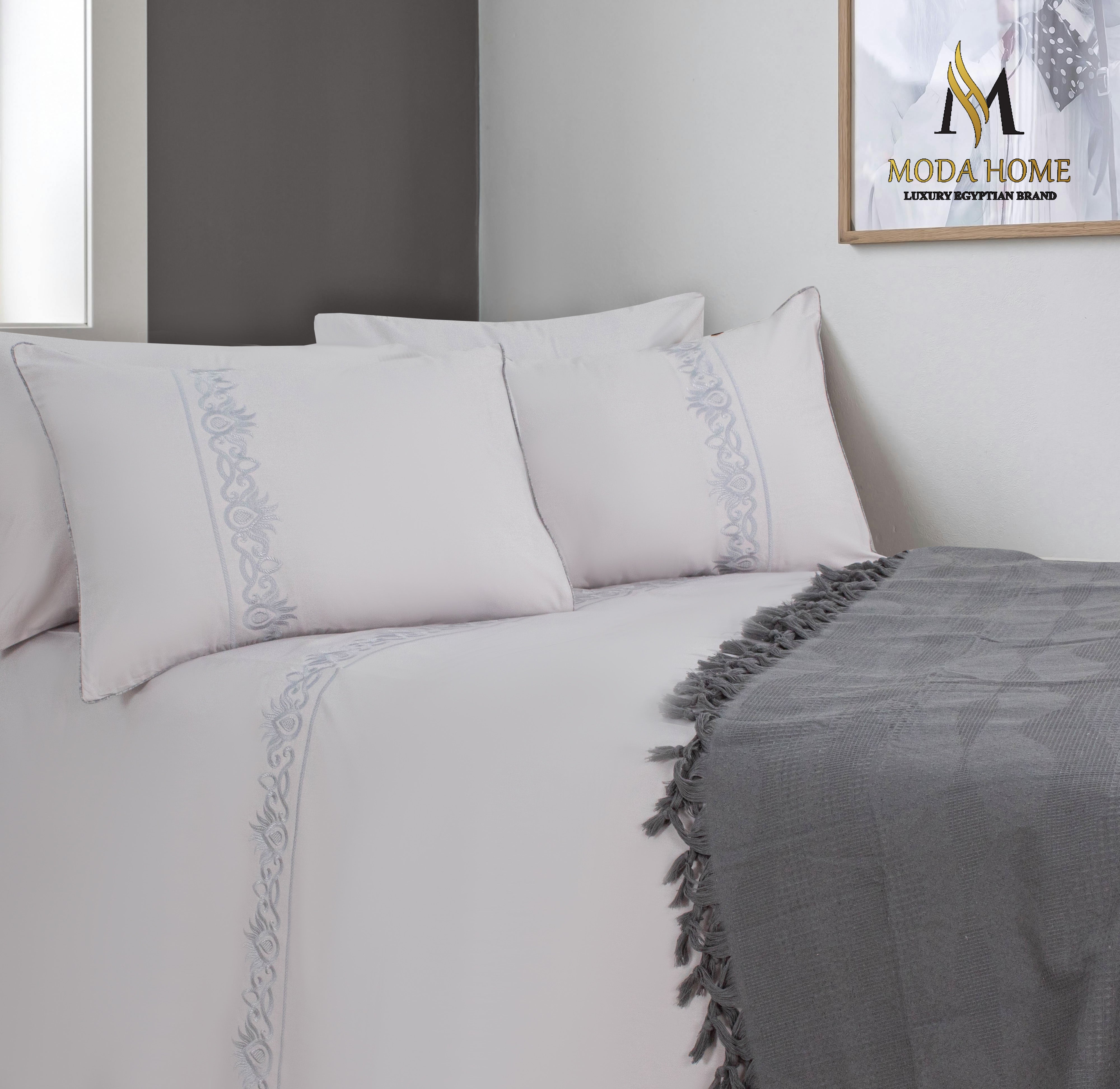 MODA HOME Touch 5-Piece Bedsheet Set - Size 260x240 cm