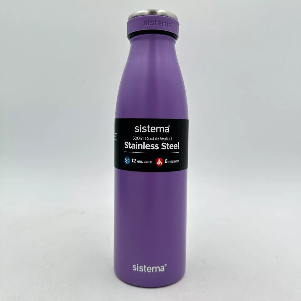 Hydrate Bottle Stainless colors ( cap Stainless ) 500 ml