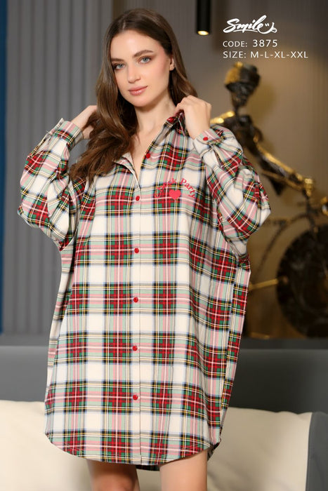 Check party nightshirt